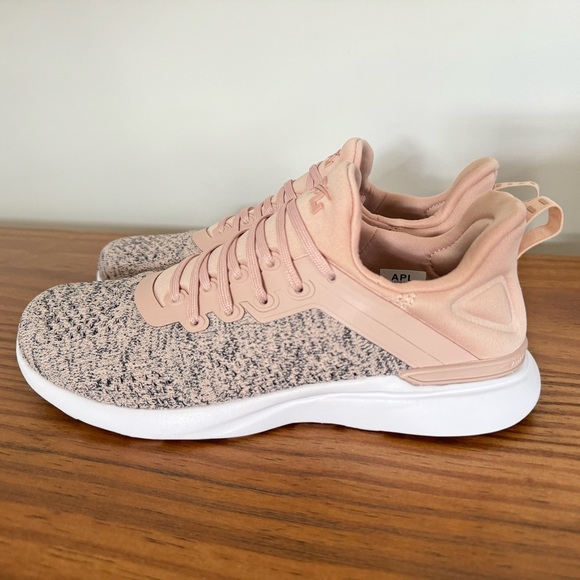 APL TechLoom Tracer Rose Dust Running Sneakers Sz 7.5 - Picture 6 of 15
